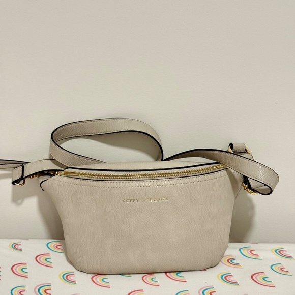 Poppy & Peonies Handbags - Poppy and Peonies Sidekick in Fog